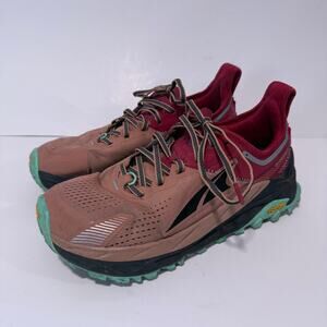 Altra Athletic Shoes in Burgundy and Teal